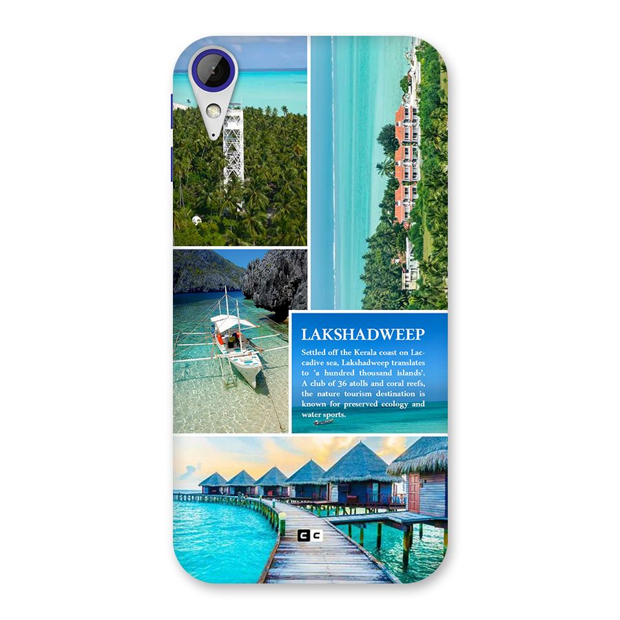 Lakshadweep Collage Back Case for Desire 830