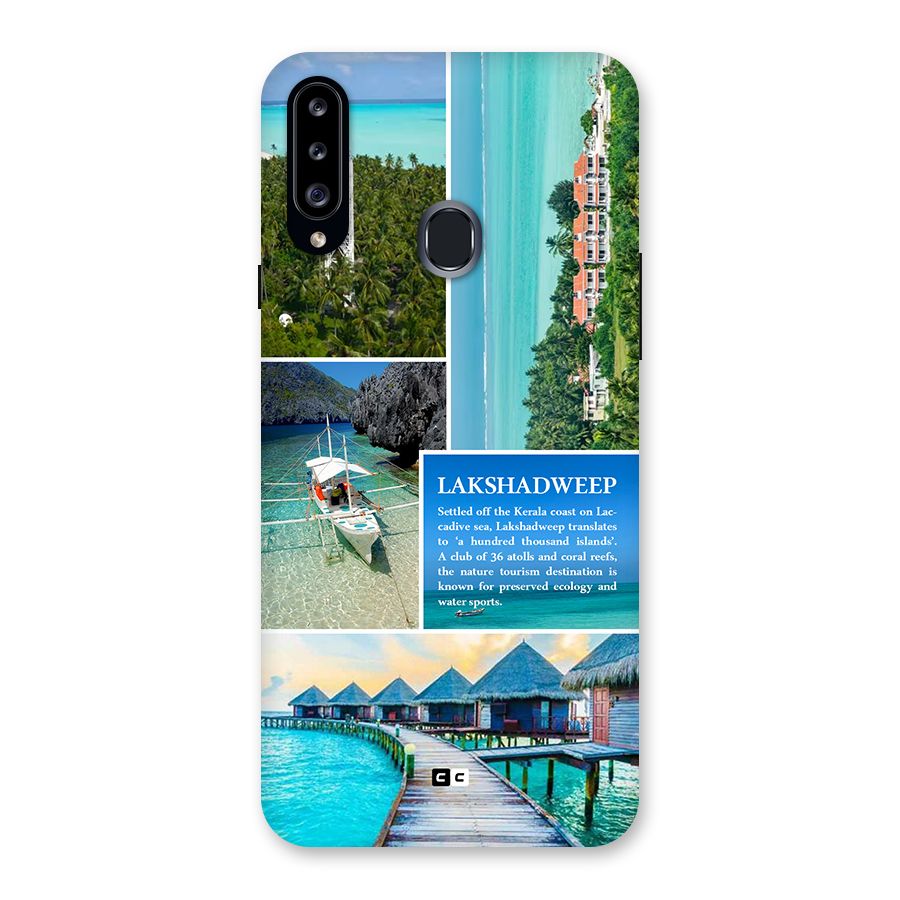 Lakshadweep Collage Back Case for Galaxy A20s