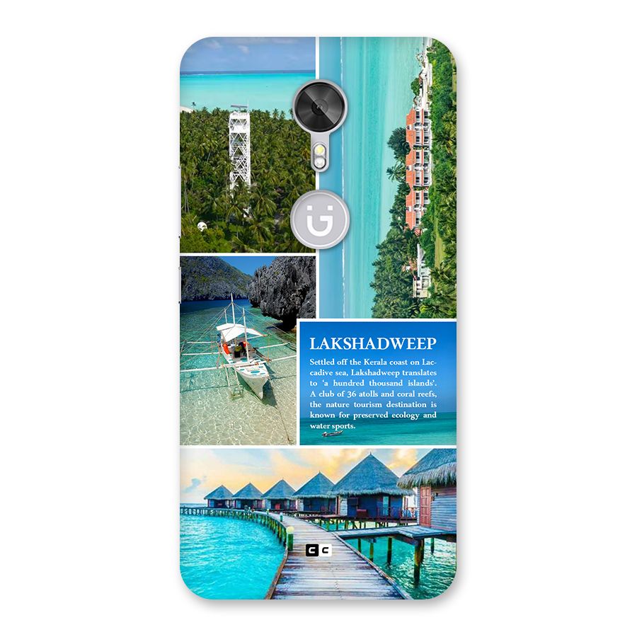 Lakshadweep Collage Back Case for Gionee A1