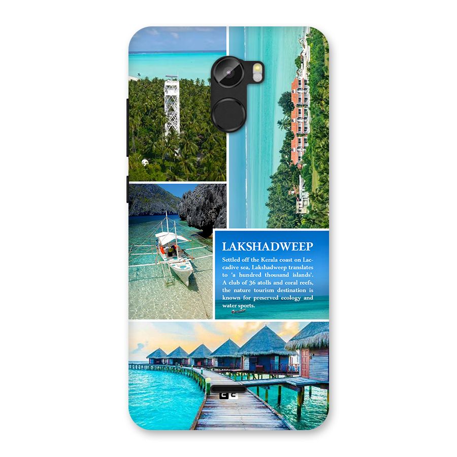 Lakshadweep Collage Back Case for Gionee X1