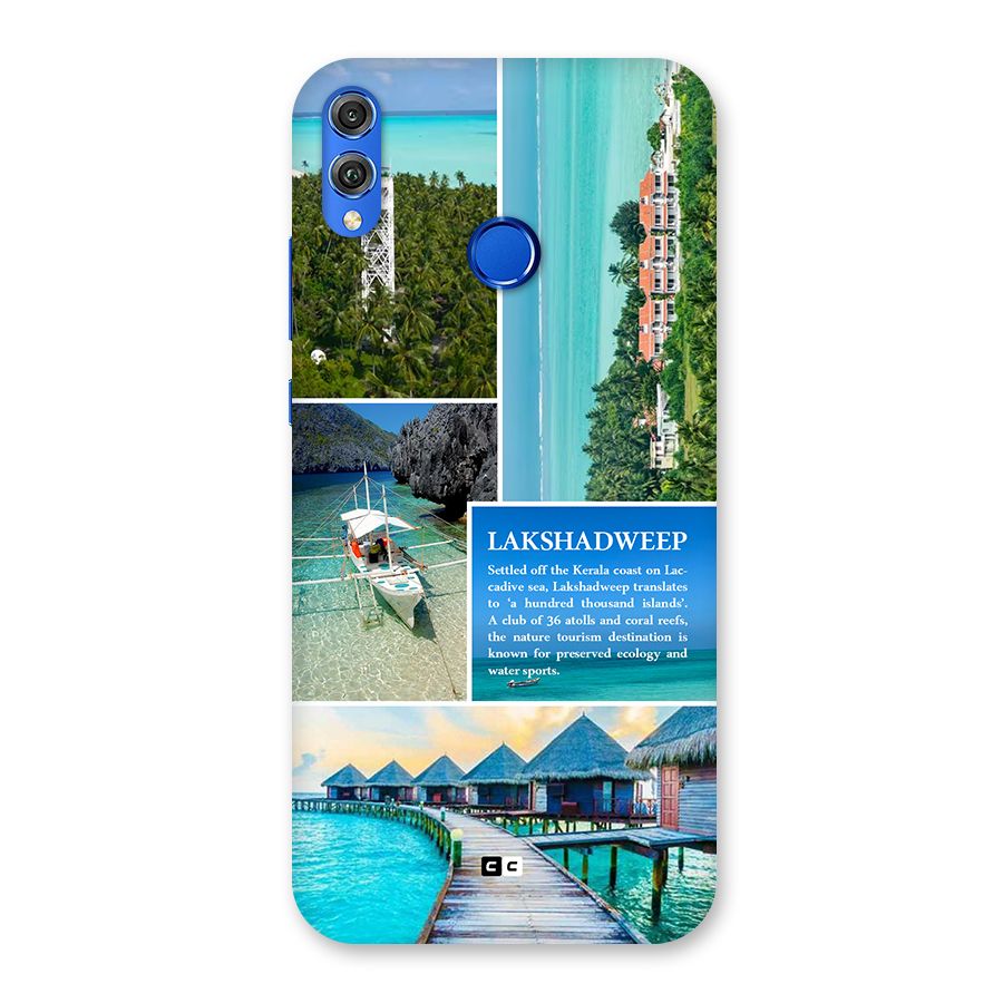 Lakshadweep Collage Back Case for Honor 8X
