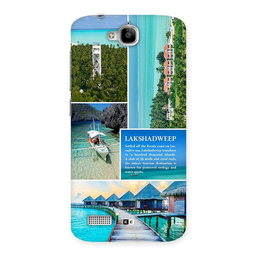 Lakshadweep Collage Back Case for Honor Holly