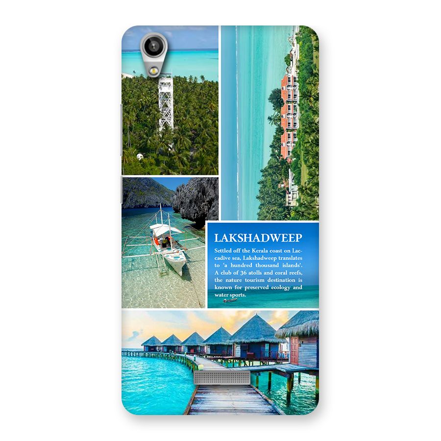 Lakshadweep Collage Back Case for Lava Pixel V1