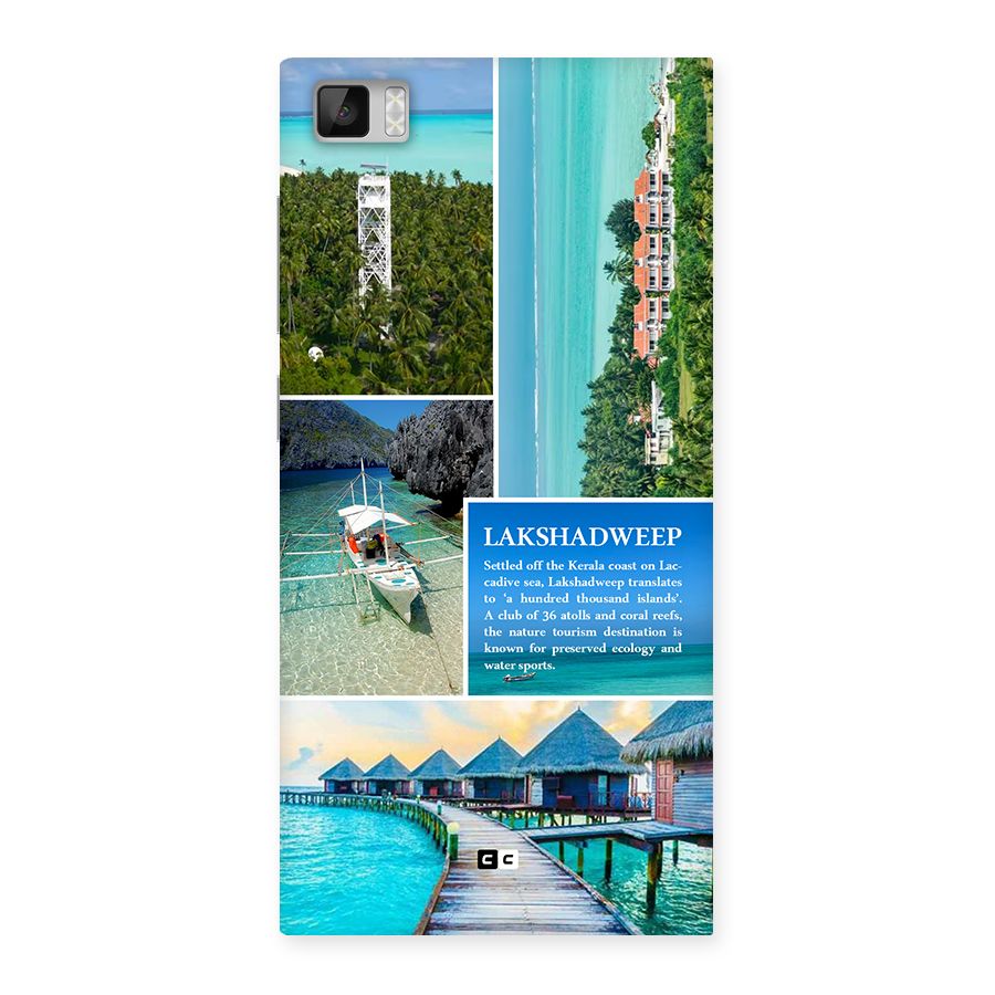Lakshadweep Collage Back Case for Mi3