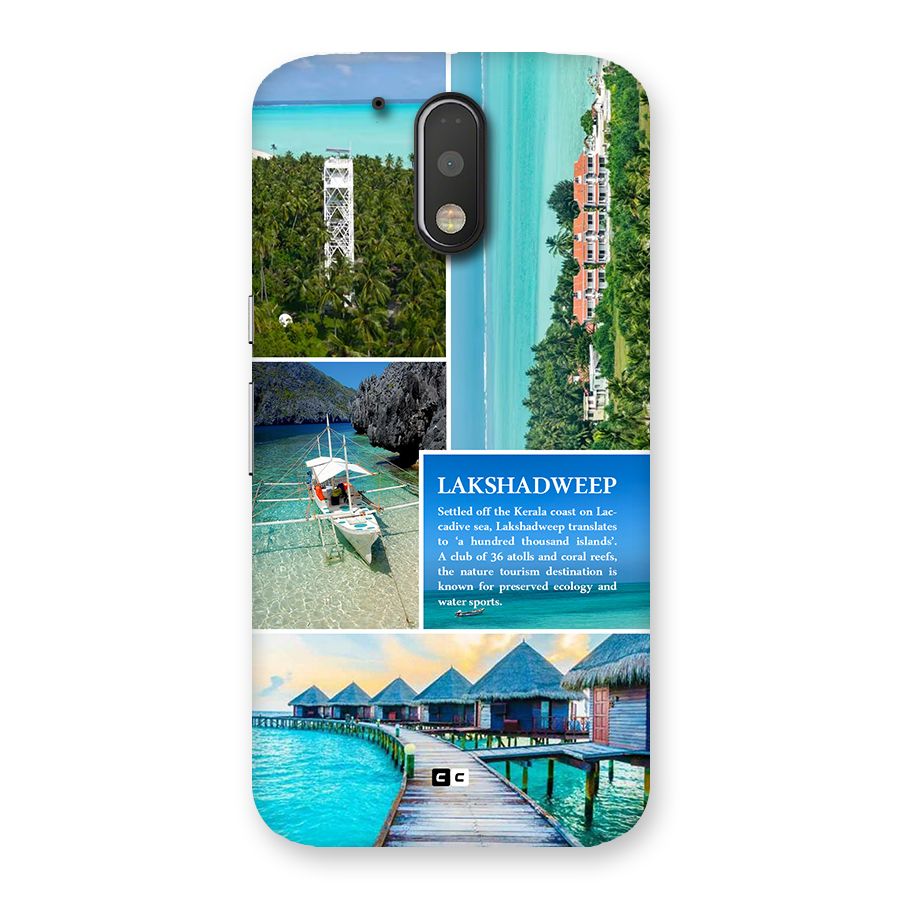 Lakshadweep Collage Back Case for Moto G4