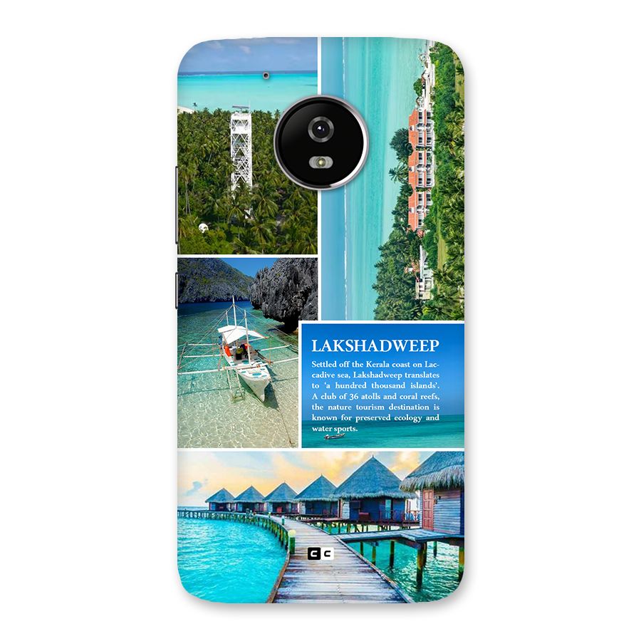 Lakshadweep Collage Back Case for Moto G5
