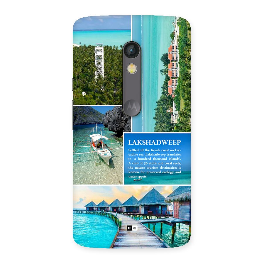 Lakshadweep Collage Back Case for Moto X Play