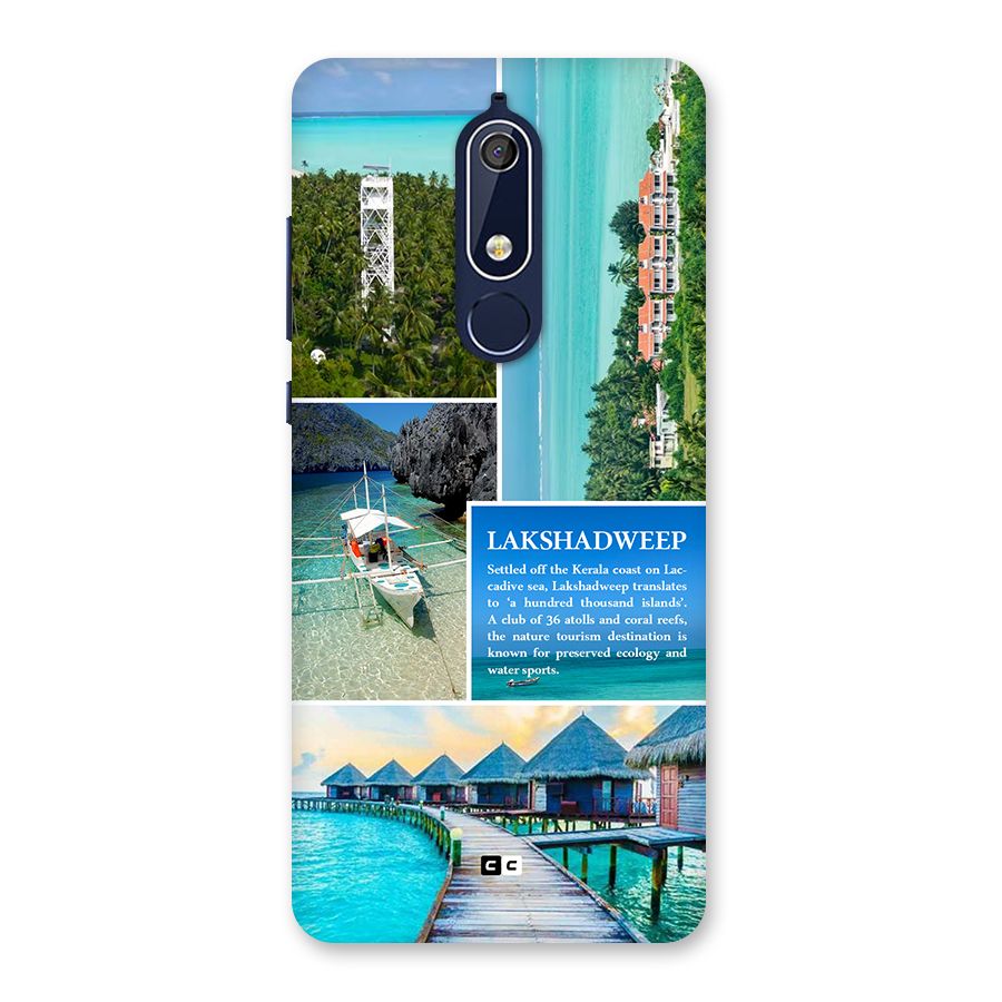 Lakshadweep Collage Back Case for Nokia 5.1