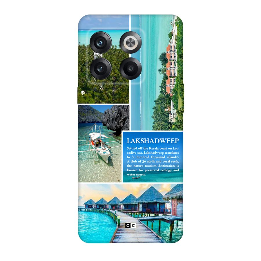 Lakshadweep Collage Back Case for OnePlus 10T