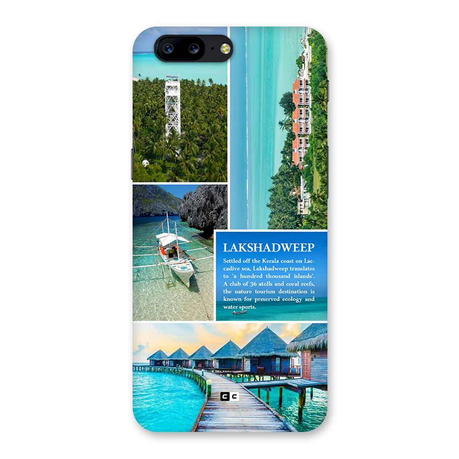 Lakshadweep Collage Back Case for OnePlus 5