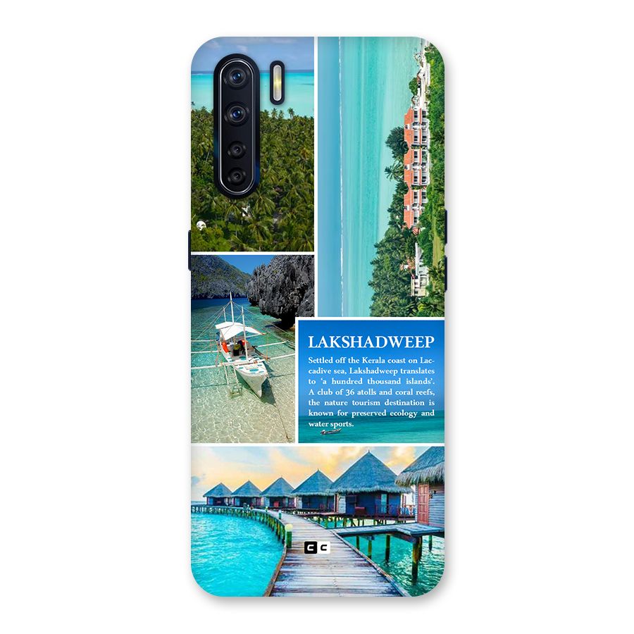 Lakshadweep Collage Back Case for Oppo F15