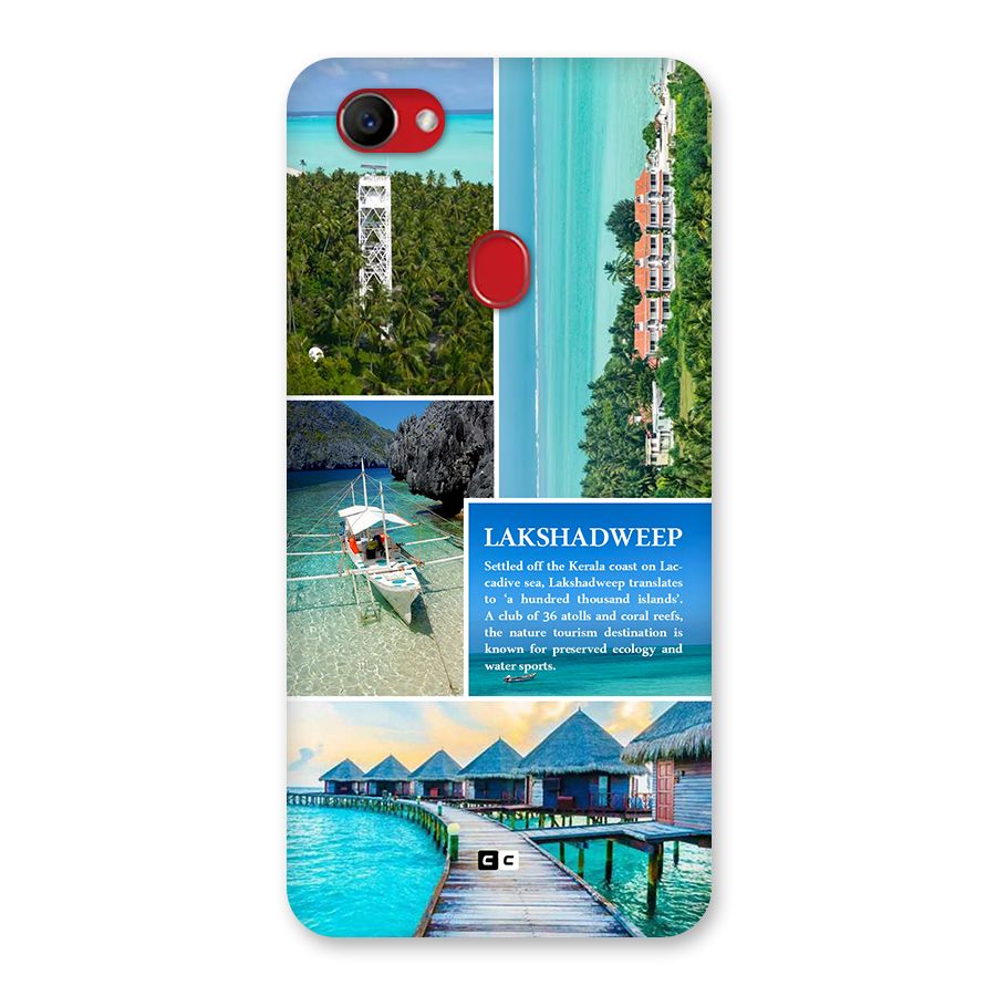 Lakshadweep Collage Back Case for Oppo F7