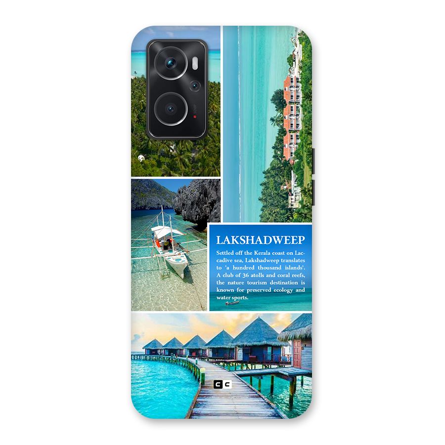 Lakshadweep Collage Back Case for Oppo K10 4G