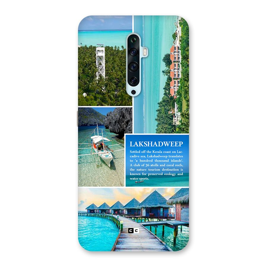 Lakshadweep Collage Back Case for Oppo Reno2 F