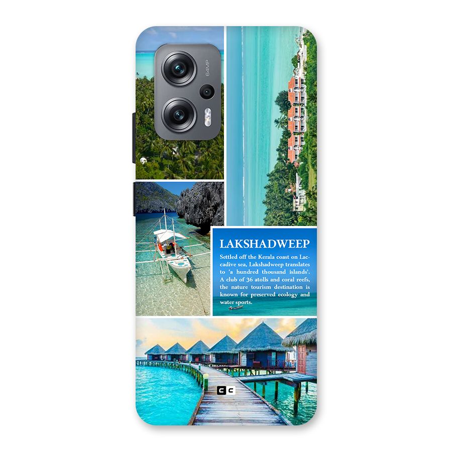 Lakshadweep Collage Back Case for Redmi K50i