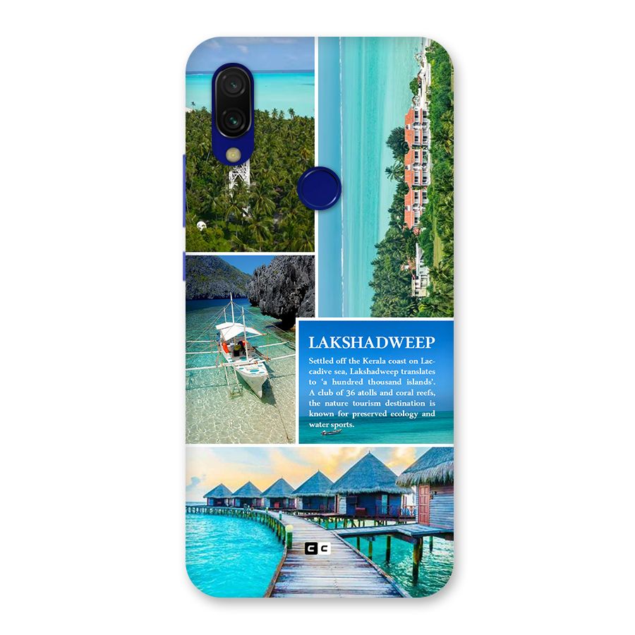 Lakshadweep Collage Back Case for Redmi Y3