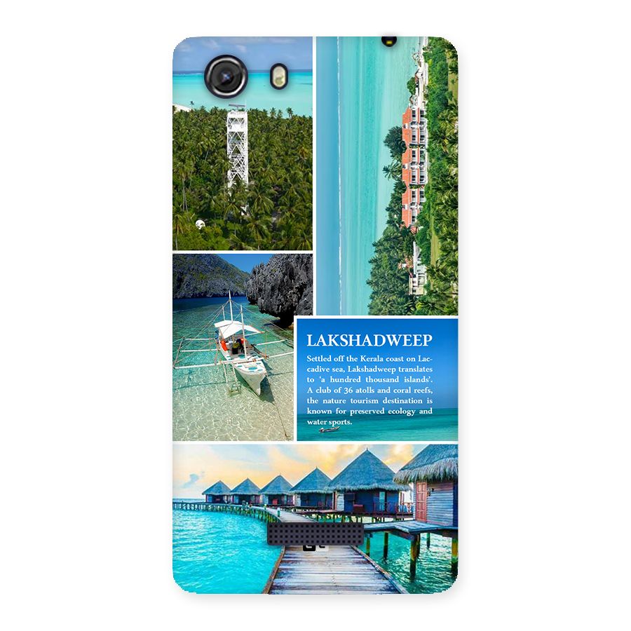Lakshadweep Collage Back Case for Unite 3