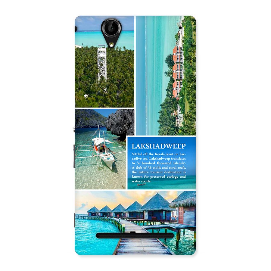 Lakshadweep Collage Back Case for Xperia T2