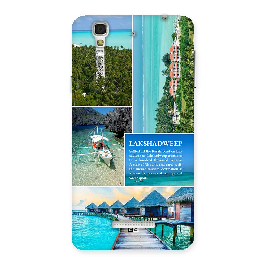 Lakshadweep Collage Back Case for YU Yureka Plus