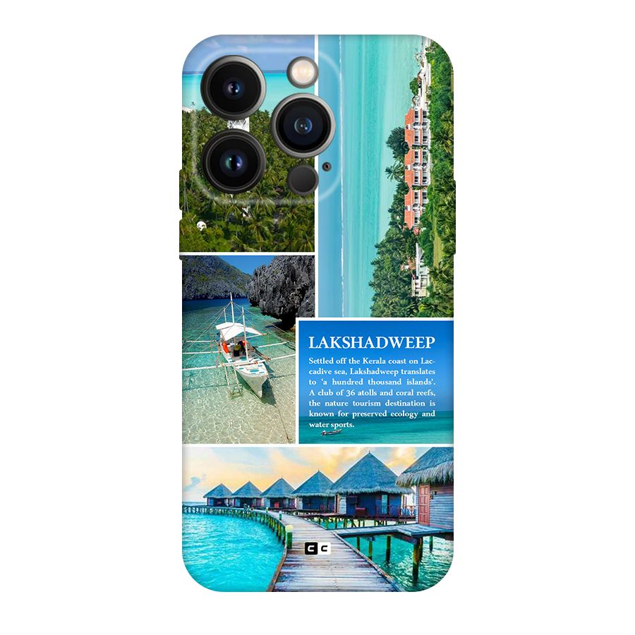 Lakshadweep Collage Back Case for iPhone 14 Pro