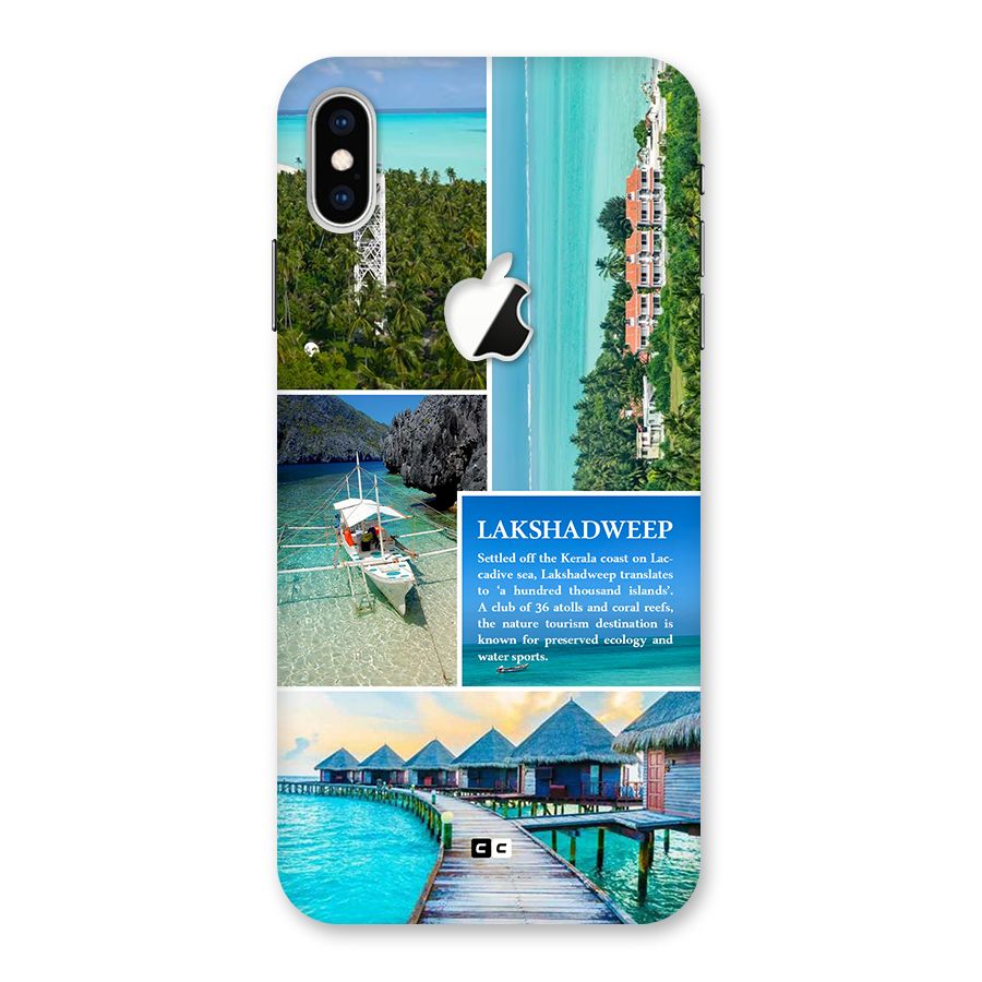 Lakshadweep Collage Back Case for iPhone XS Max Apple Cut