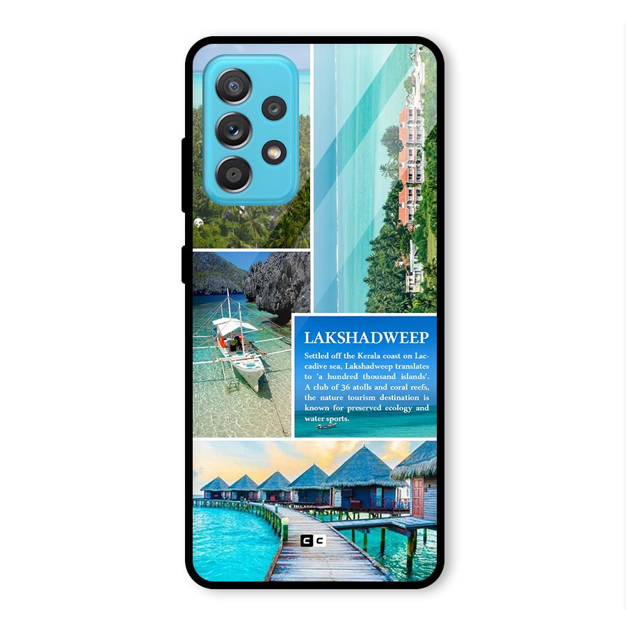 Lakshadweep Collage Glass Back Case for Galaxy A52s 5G