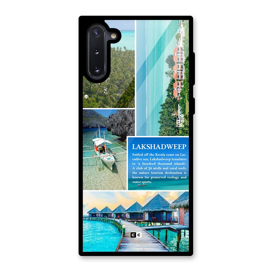 Lakshadweep Collage Glass Back Case for Galaxy Note 10