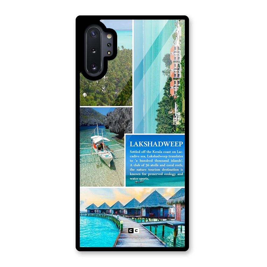 Lakshadweep Collage Glass Back Case for Galaxy Note 10 Plus