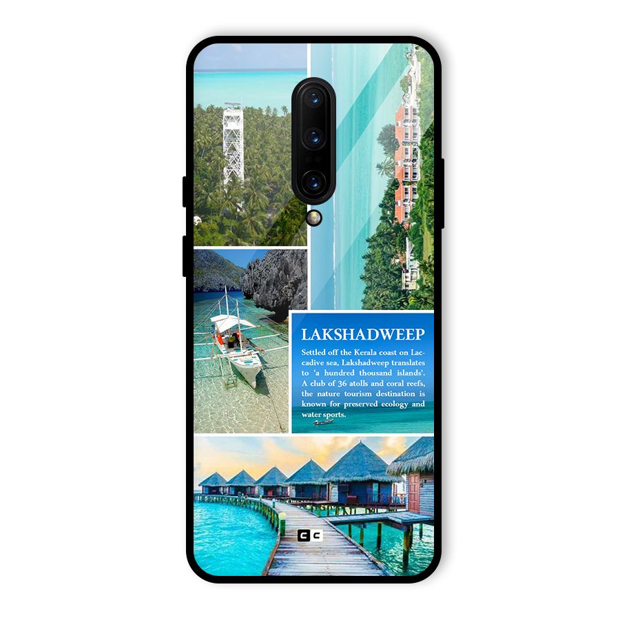 Lakshadweep Collage Glass Back Case for OnePlus 7 Pro