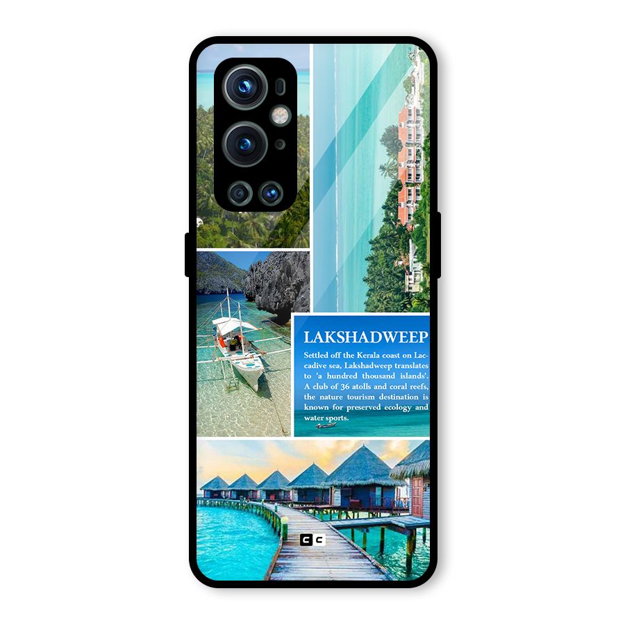 Lakshadweep Collage Glass Back Case for OnePlus 9 Pro