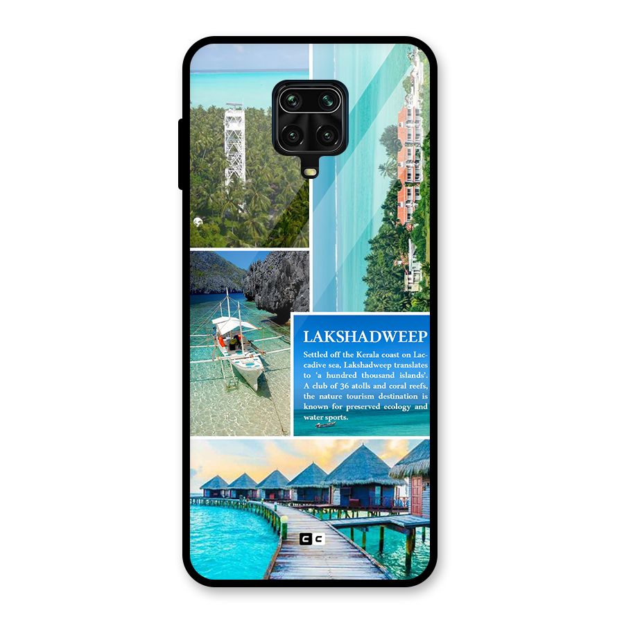 Lakshadweep Collage Glass Back Case for Poco M2 Pro