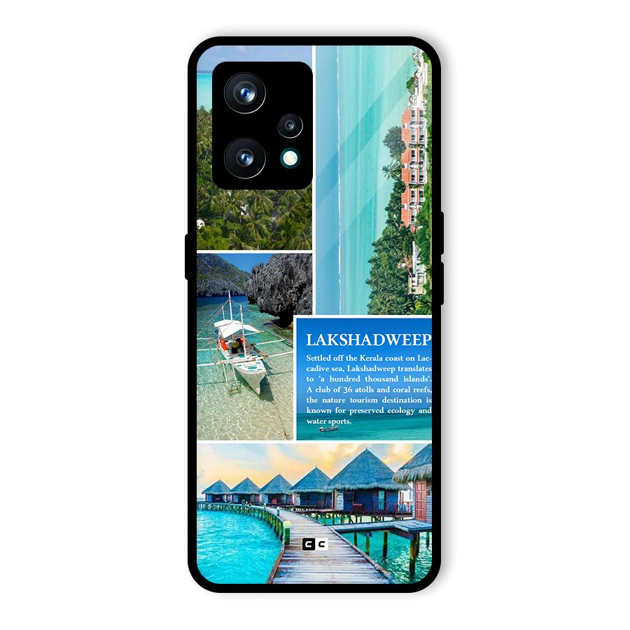 Lakshadweep Collage Glass Back Case for Realme 9 Pro Plus 5G