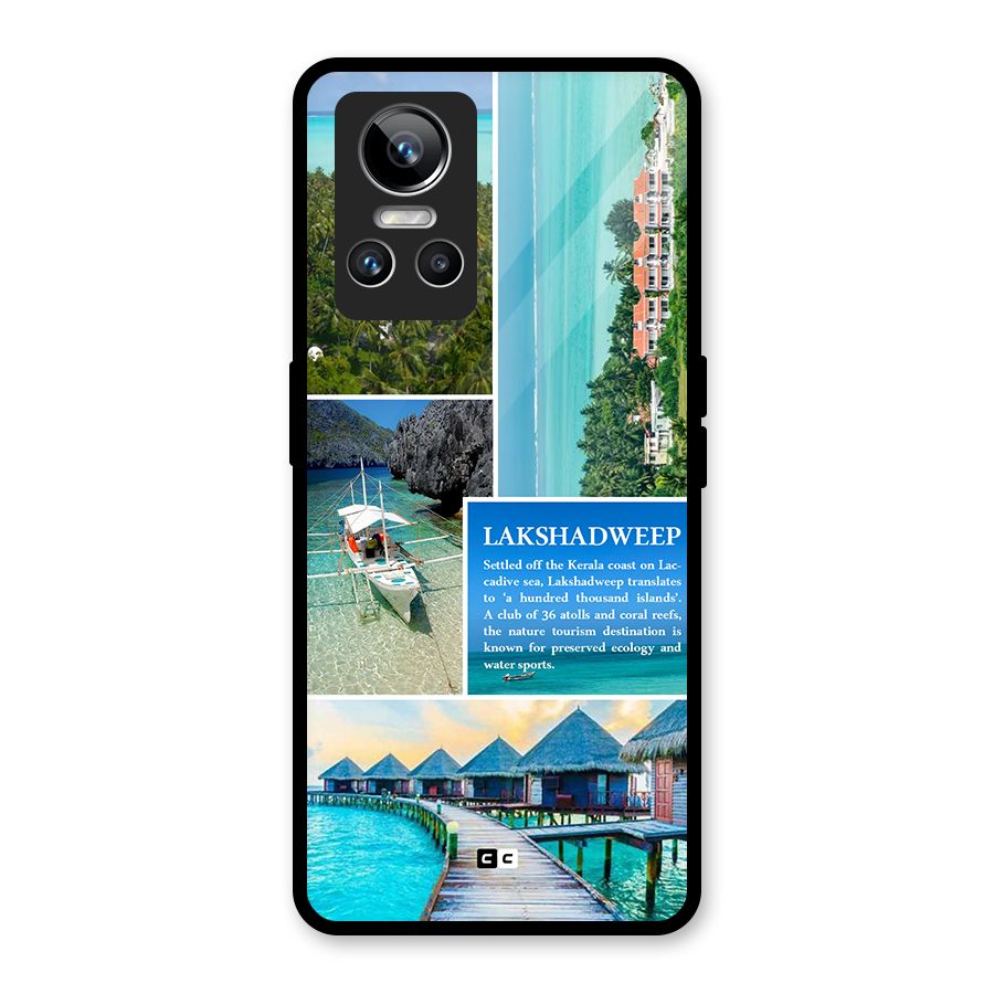 Lakshadweep Collage Glass Back Case for Realme GT Neo 3