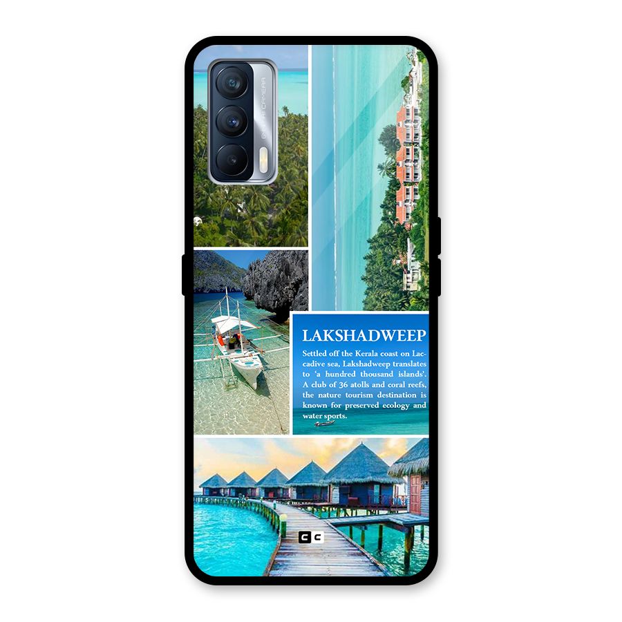 Lakshadweep Collage Glass Back Case for Realme X7