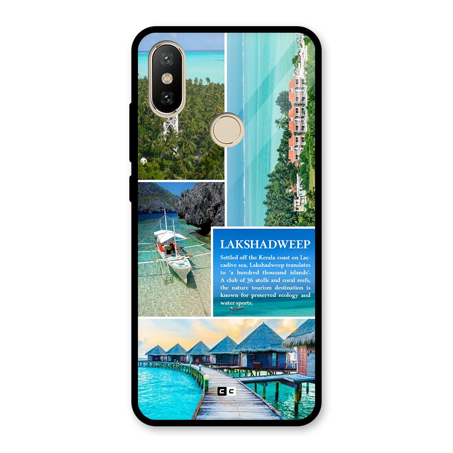 Lakshadweep Collage Glass Back Case for Redmi A2
