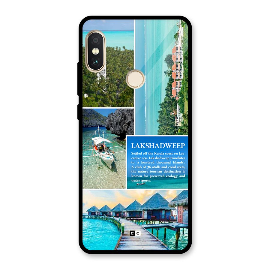 Lakshadweep Collage Glass Back Case for Redmi Note 5 Pro
