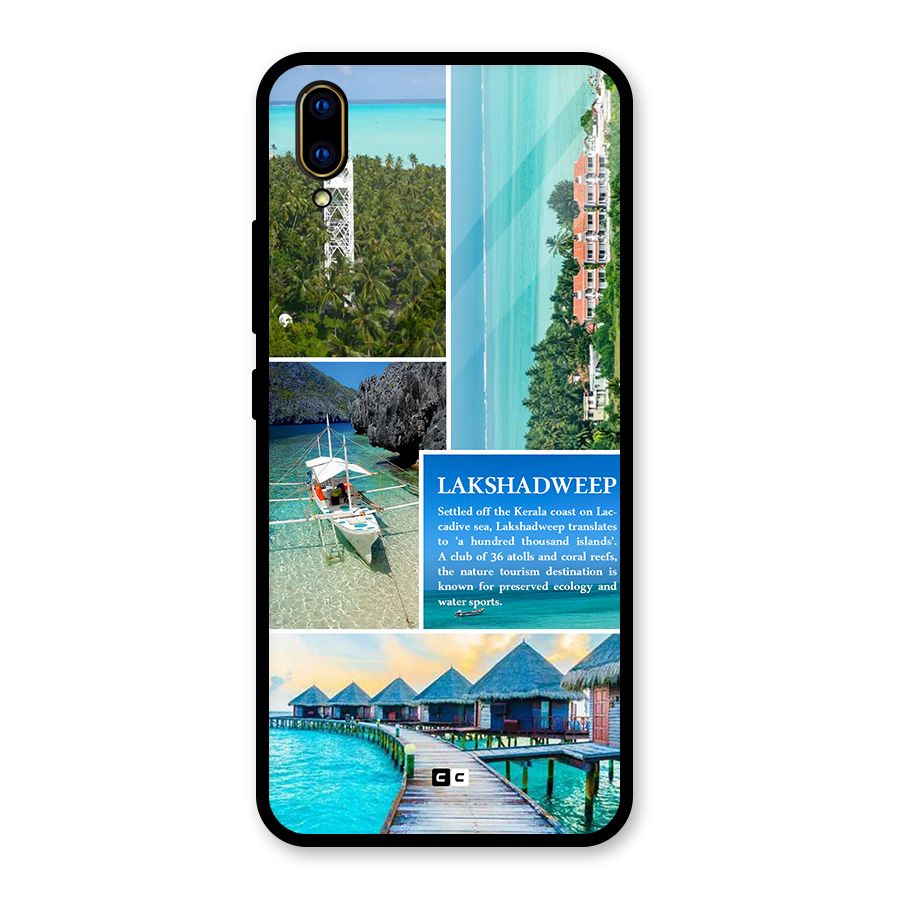Lakshadweep Collage Glass Back Case for Vivo V11 Pro