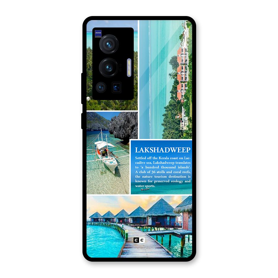 Lakshadweep Collage Glass Back Case for Vivo X70 Pro