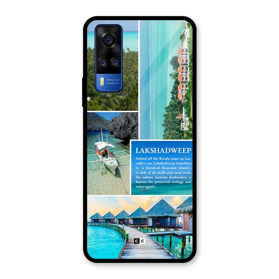 Lakshadweep Collage Glass Back Case for Vivo Y31
