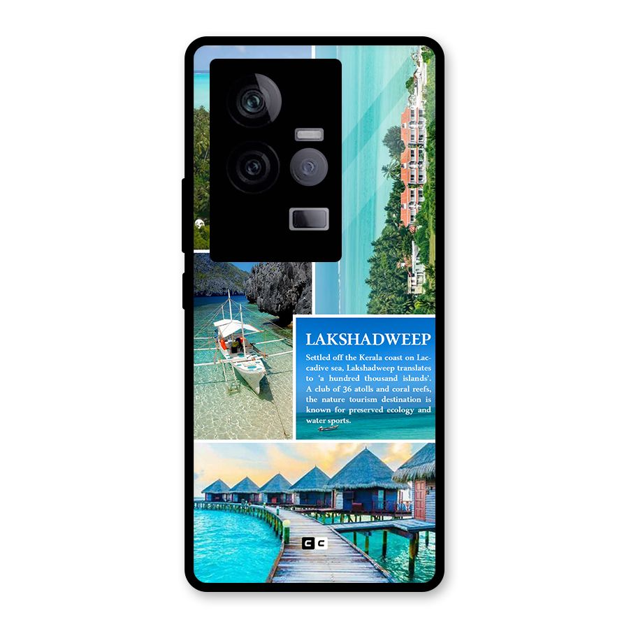 Lakshadweep Collage Glass Back Case for Vivo iQOO 11 5G