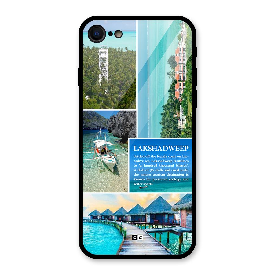 Lakshadweep Collage Glass Back Case for iPhone 7