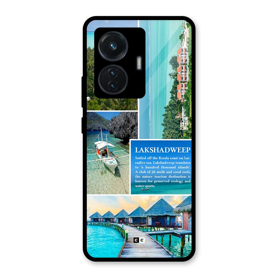 Lakshadweep Collage Glass Back Case for iQOO Z6 44W