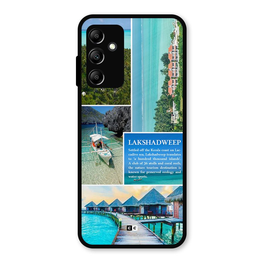 Lakshadweep Collage Metal Back Case for Galaxy A14 5G