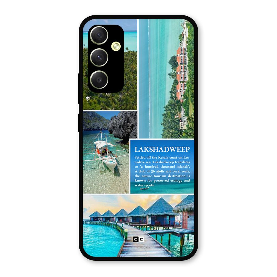 Lakshadweep Collage Metal Back Case for Galaxy A34