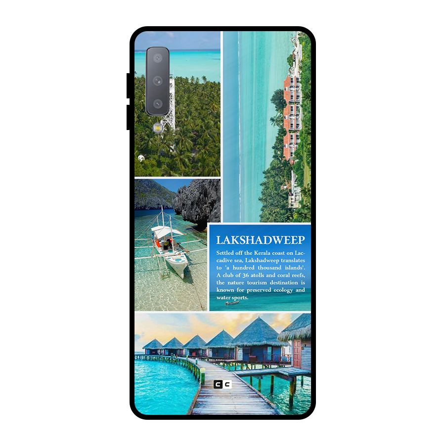 Lakshadweep Collage Metal Back Case for Galaxy A7 (2018)
