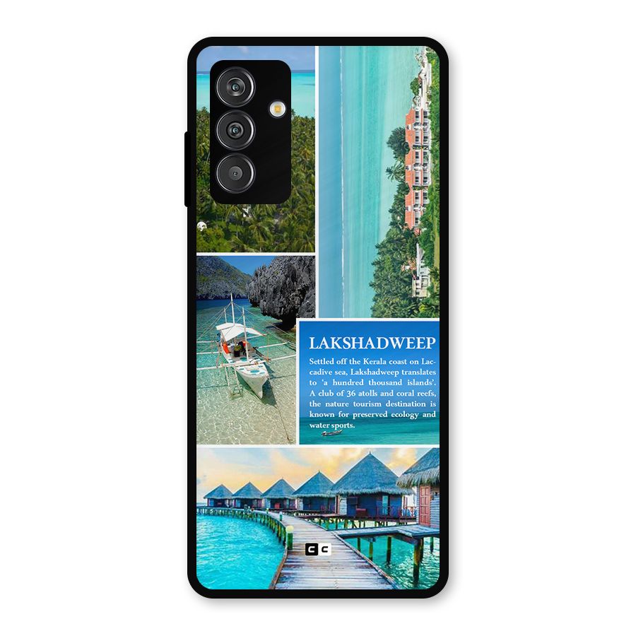 Lakshadweep Collage Metal Back Case for Galaxy F13