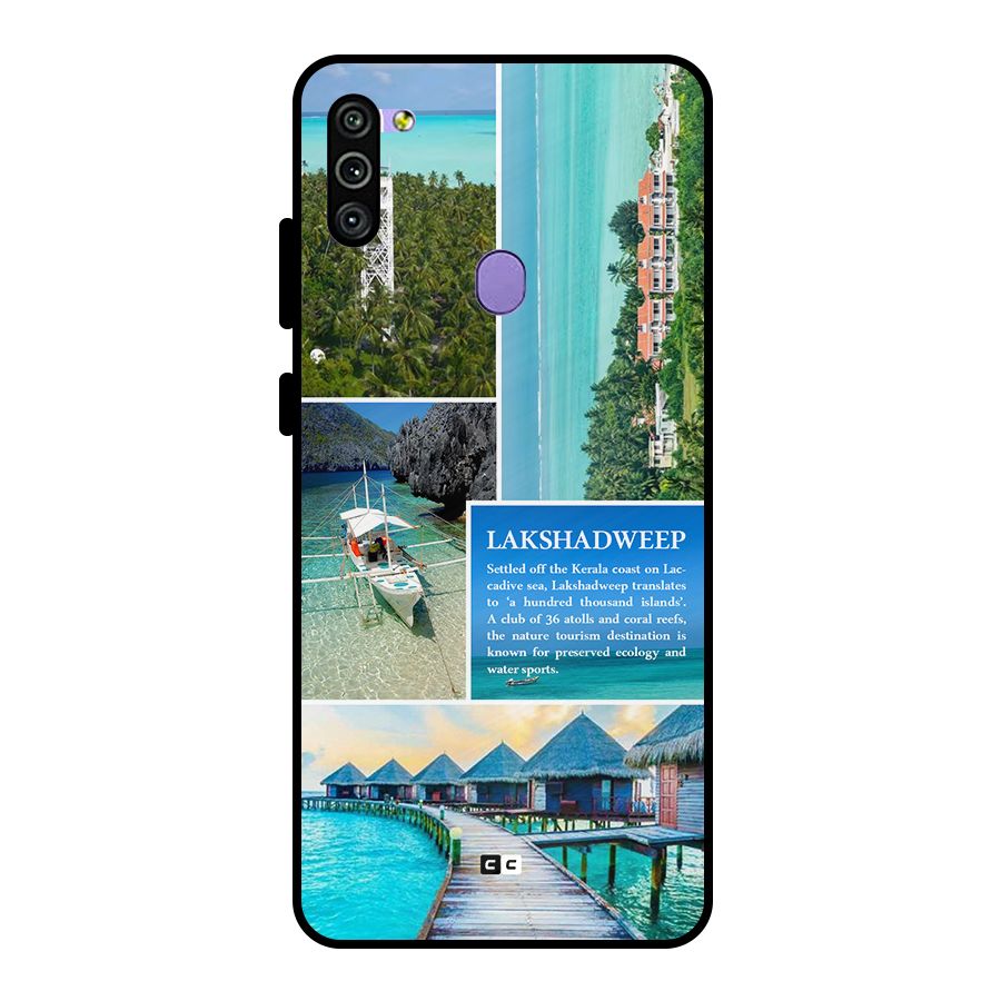 Lakshadweep Collage Metal Back Case for Galaxy M11