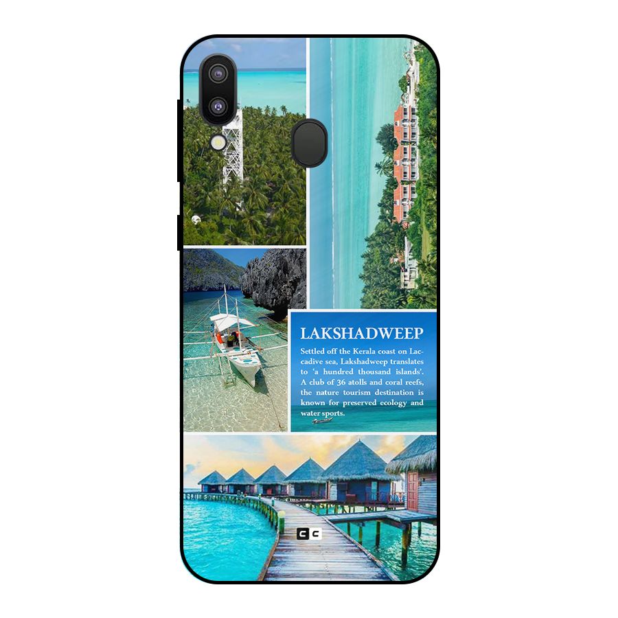 Lakshadweep Collage Metal Back Case for Galaxy M20