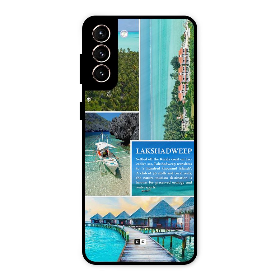 Lakshadweep Collage Metal Back Case for Galaxy S21 Plus