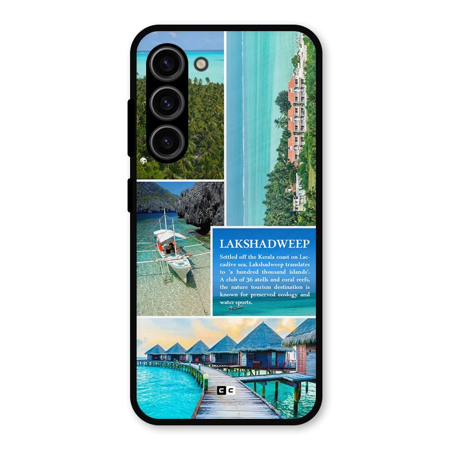 Lakshadweep Collage Metal Back Case for Galaxy S23